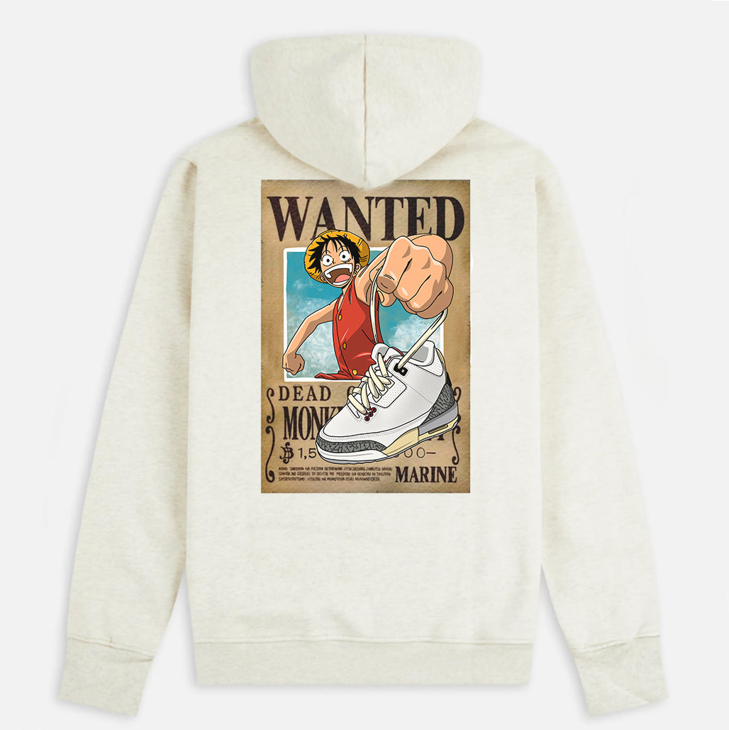 Wanted Luffy Hoodie