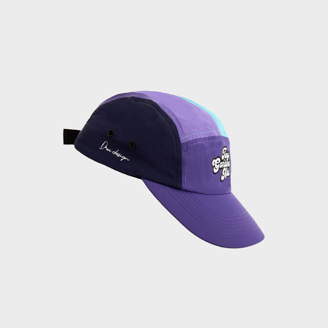 "Tiny Gardens Kids” by DRX superlight stretch hats - Purple