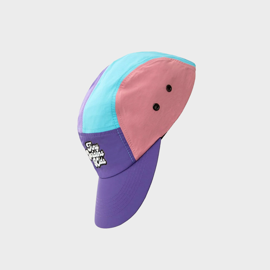 "Tiny Gardens Kids” by DRX superlight stretch hats - Purple