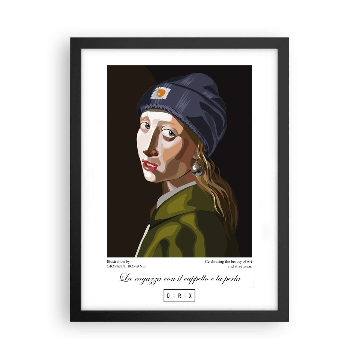 La ragazza con il cappello e la perla